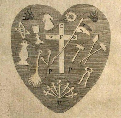 رسم لقلب القديسة فيرونيكا